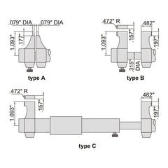 Insize Imperial Inside Micrometer 0.2-1.2" Range Series 3220-1 - Twin Eagle Imports
