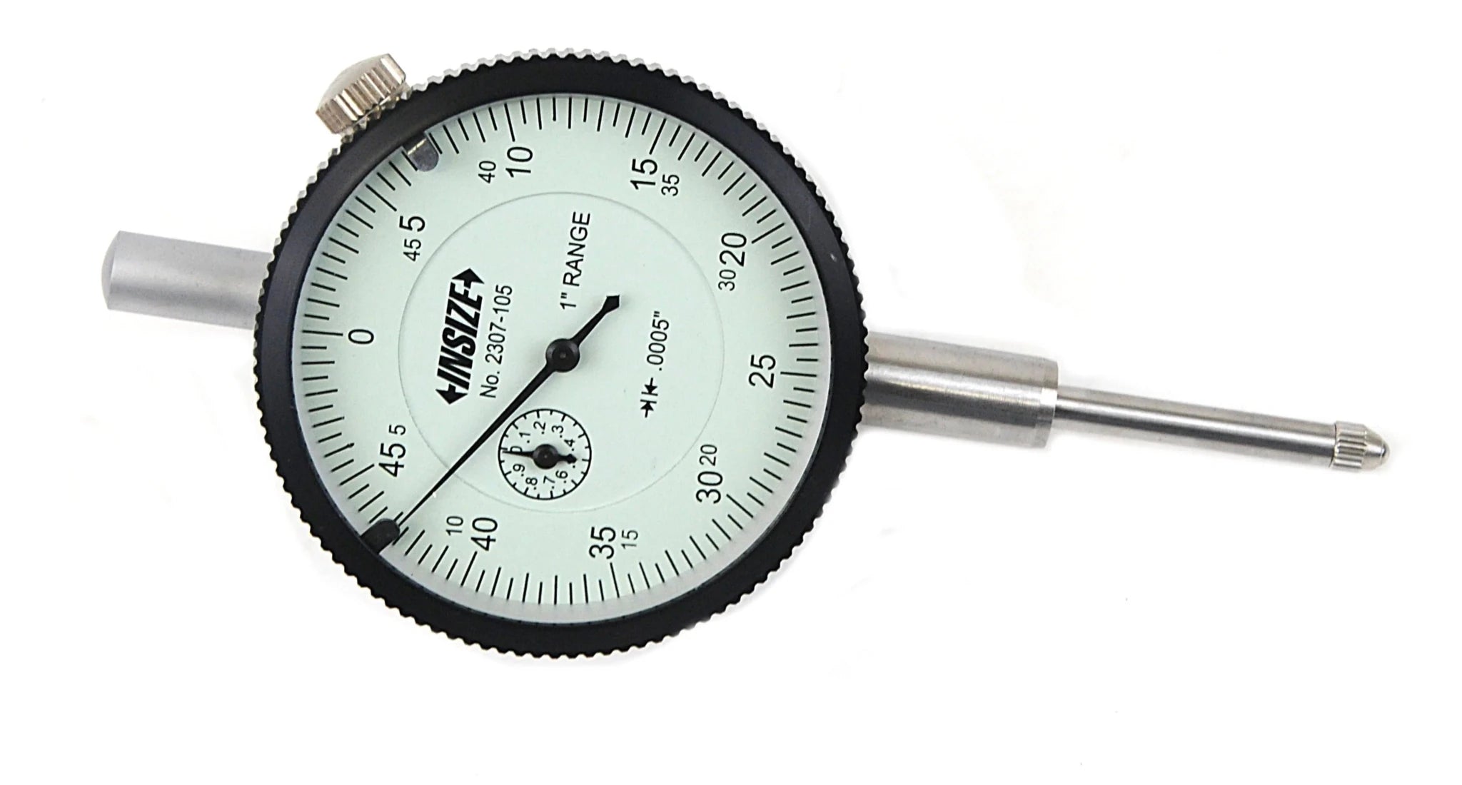 Insize Imperial Lug Back Dial Indicator 1" Range Series 2307-105 - Twin Eagle Imports