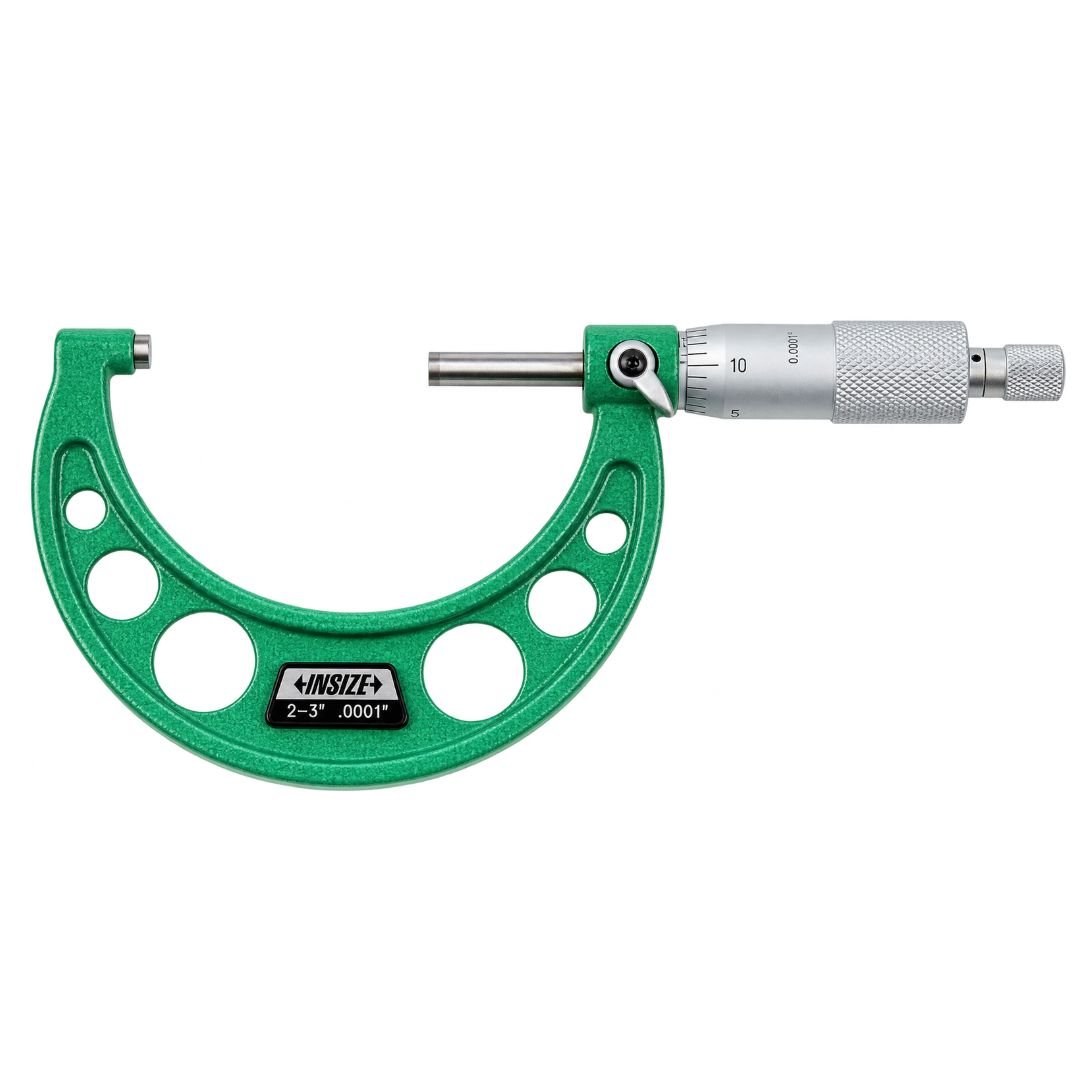 Insize Imperial Outside Micrometer 2-3" Range Series 3203-3A - Twin Eagle Imports