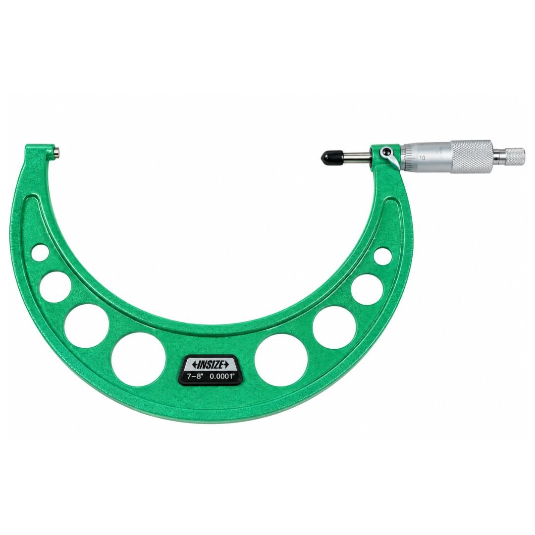 Insize Imperial Outside Micrometer 7-8" Range Series 3203-8A - Twin Eagle Imports