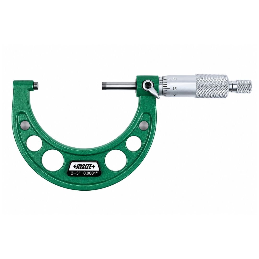 Insize Imperial Outside Micrometer Set 0-12" Range Series 3203-1212A - Twin Eagle Imports