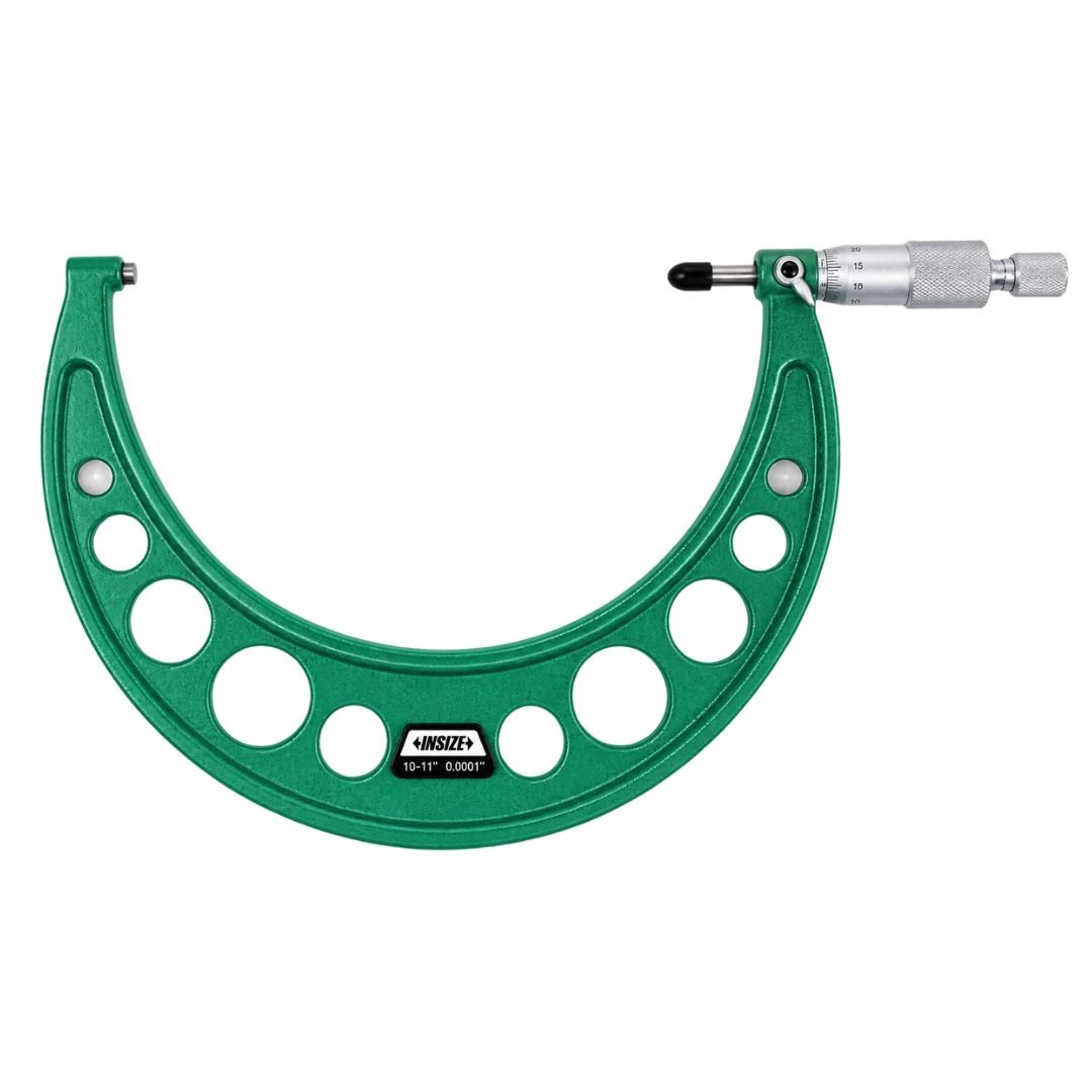 Insize Imperial Outside Micrometer Set 0-12" Range Series 3203-1212A - Twin Eagle Imports
