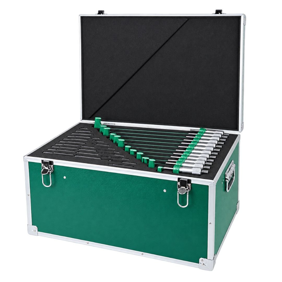 Insize Imperial Outside Micrometer Set 0-12" Range Series 3203-1212A - Twin Eagle Imports