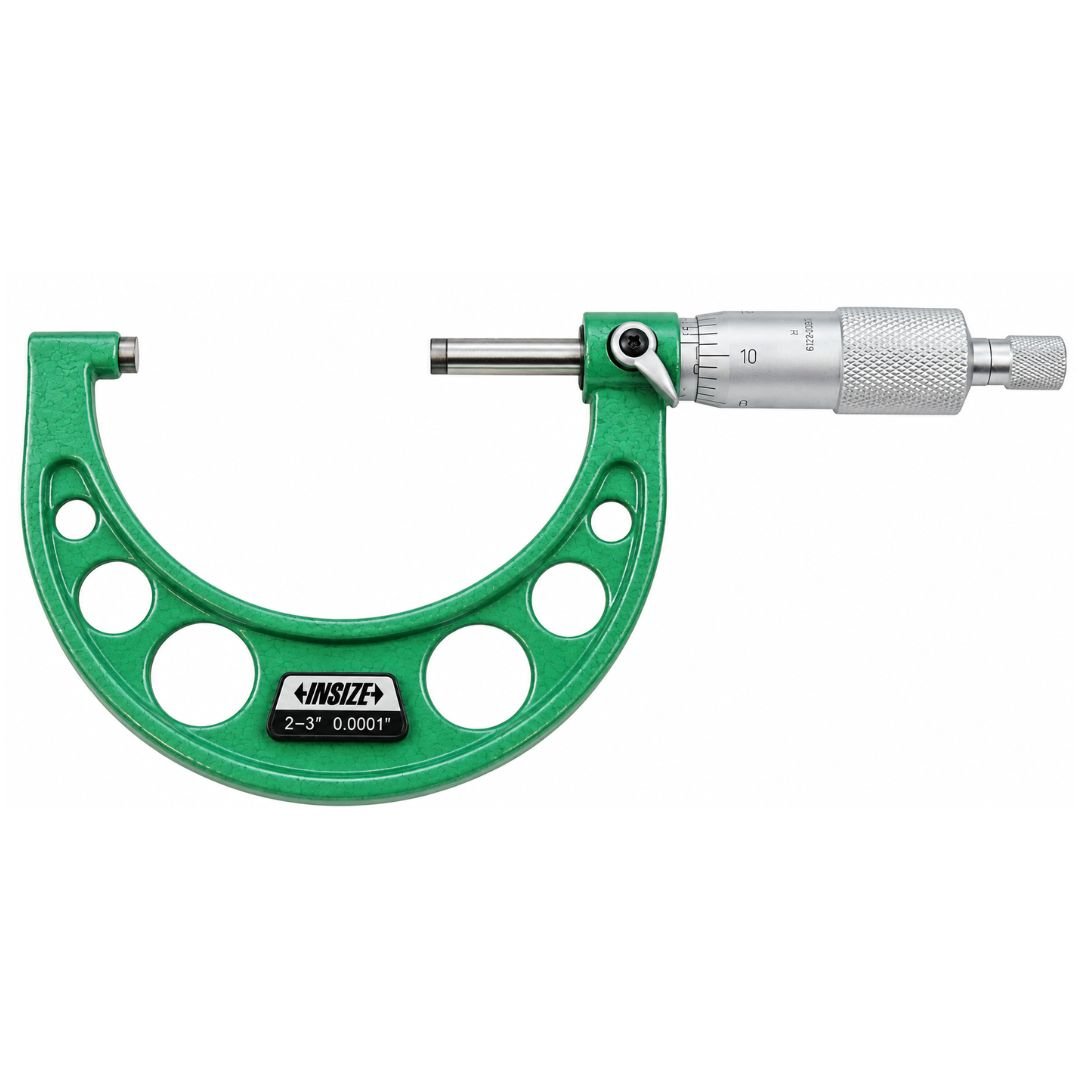 Insize Imperial Outside Micrometer Set 0-3" Range Series 3203-33A - Twin Eagle Imports