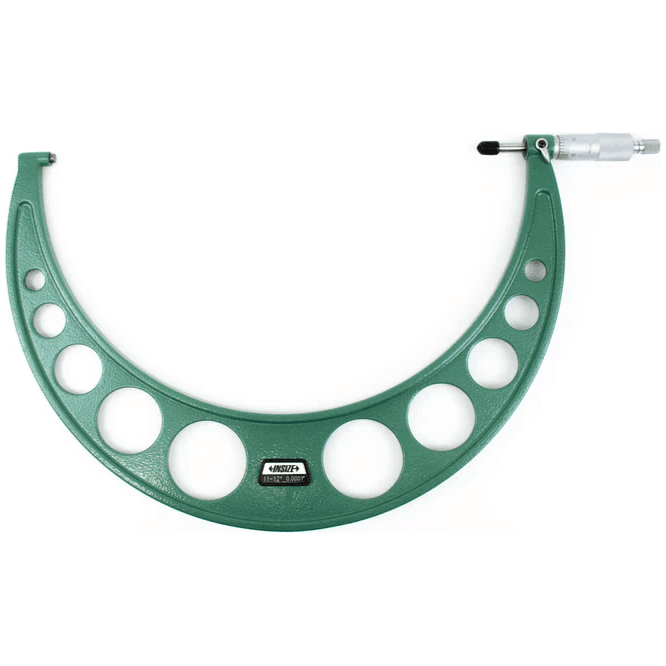 Insize Imperial Outside Micrometer Set 6-12" Range Series 3203-126A - Twin Eagle Imports