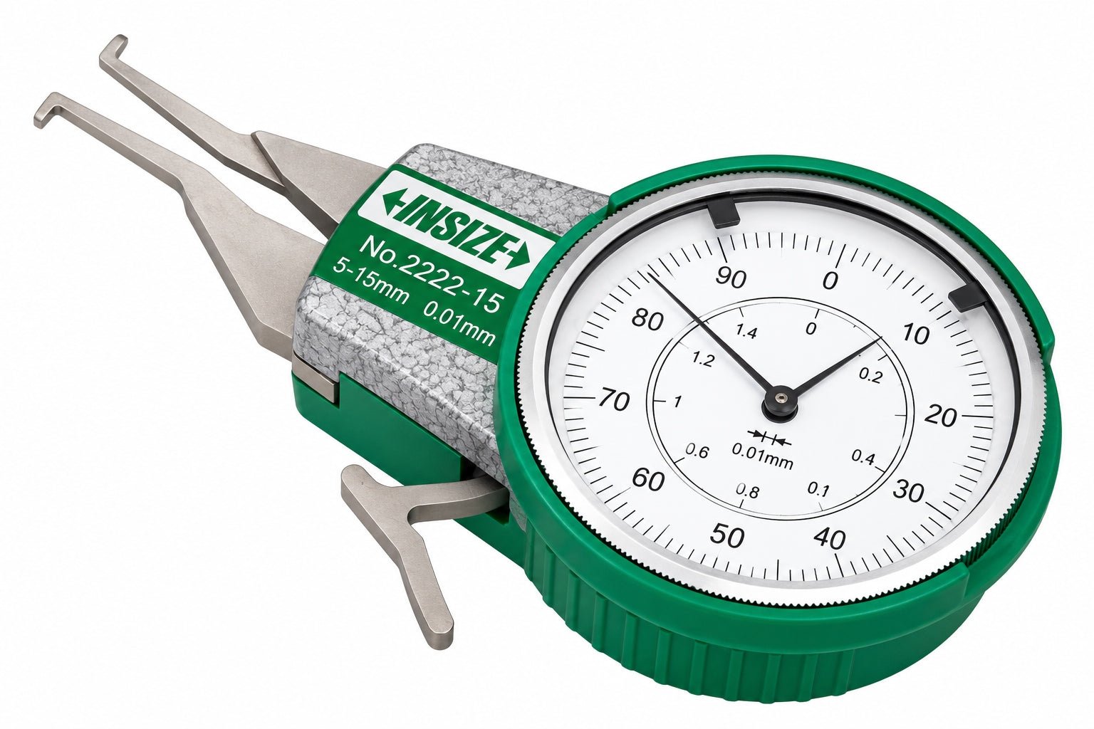 Insize Internal Dial Caliper Gauge 5-15mm Range Series 2222-15 - Twin Eagle Imports