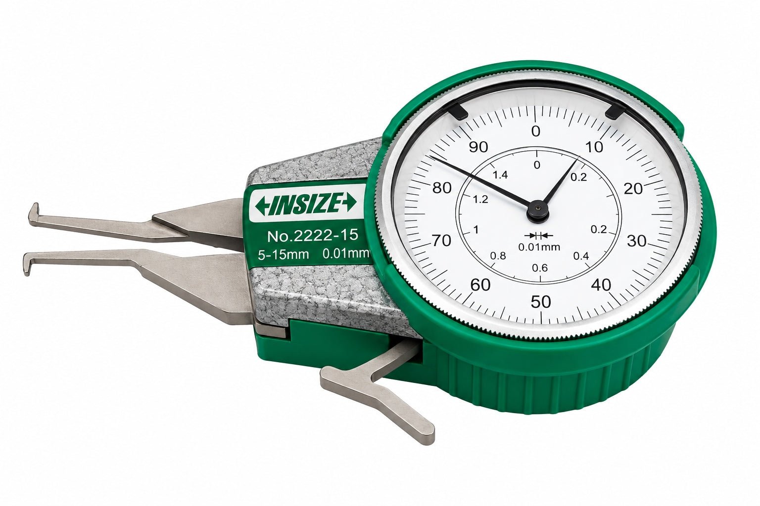 Insize Internal Dial Caliper Gauge 5-15mm Range Series 2222-15 - Twin Eagle Imports