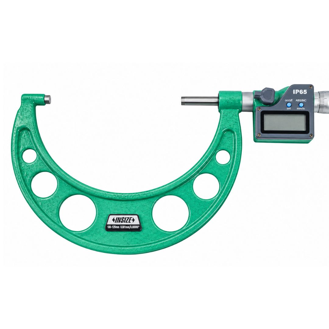 Insize IP65 Digital Outside Micrometer 100-125mm / 4-5" Range Series 3101-125A - Twin Eagle Imports