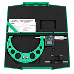 Insize IP65 Digital Outside Micrometer 125-150mm / 5-6" Range Series 3101-150A - Twin Eagle Imports