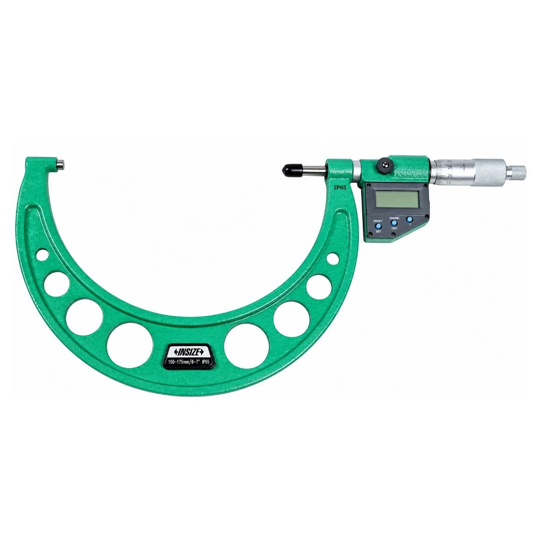 Insize IP65 Digital Outside Micrometer 175-200mm / 7-8 Range Series 3101-200A - Twin Eagle Imports