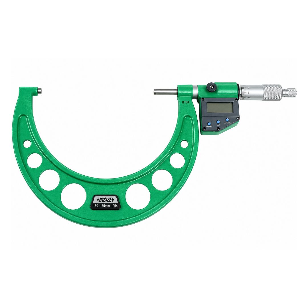 Insize IP65 Digital Outside Micrometer 50-75mm / 2-3" Range Series 3108-75A - Twin Eagle Imports
