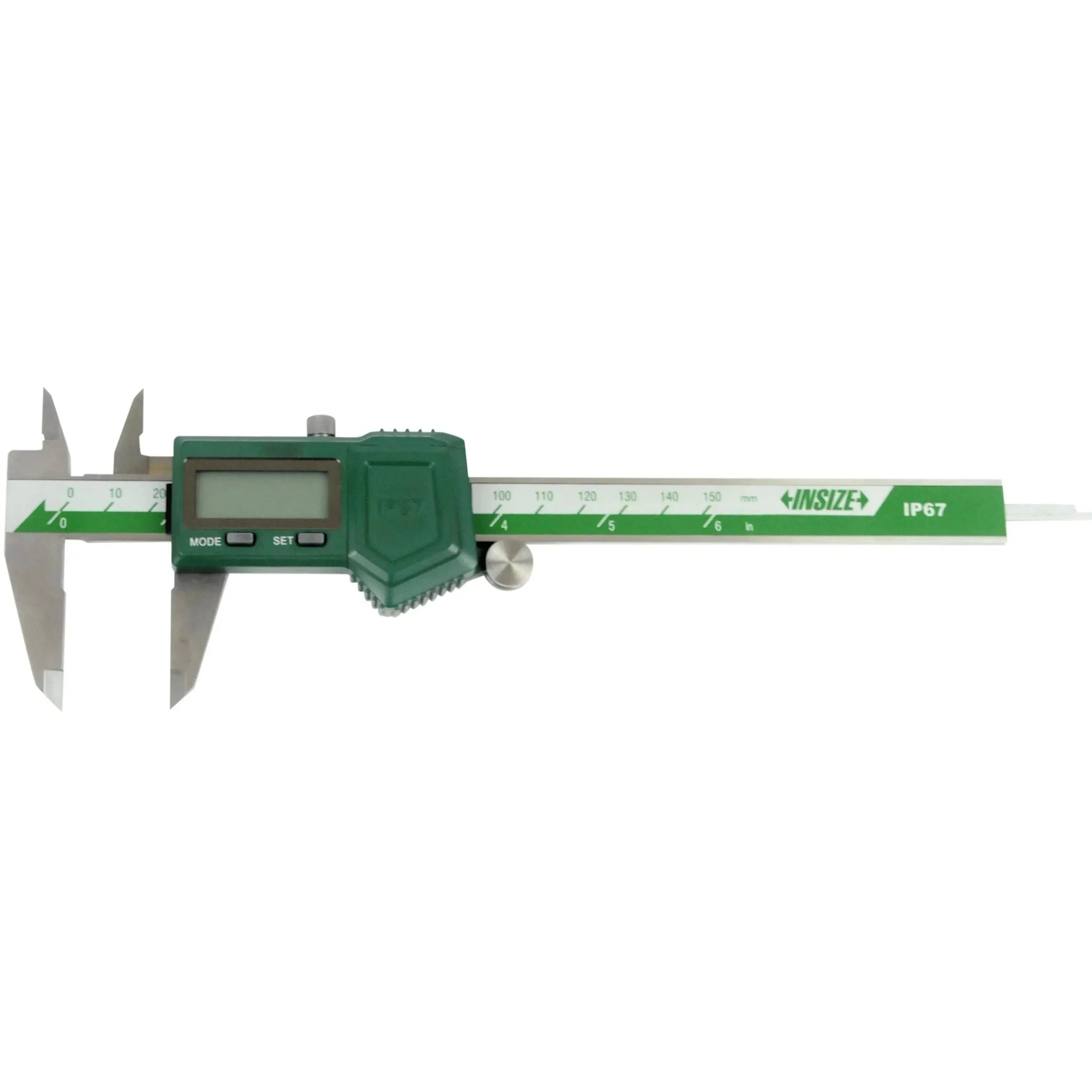 INSIZE IP67 Waterproof Digital Caliper 0-150mm / 0-6" Range Series 1118-150B - Twin Eagle Imports
