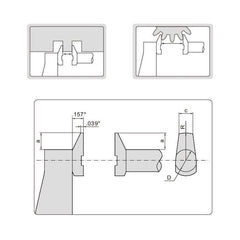 Insize Jaw Type Micrometer 1-2" Range Series 3283-2 - Twin Eagle Imports