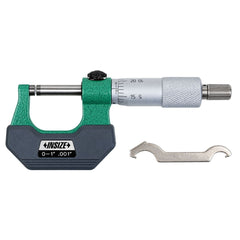 Insize Left Hand/Right Hand Outside Micrometer 0-1" Range Series 3236-1B - Twin Eagle Imports