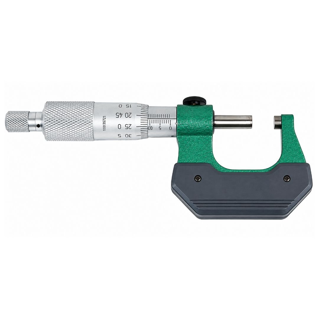 Insize Left Hand/Right Hand Outside Micrometer 25-50mm Range Series 3236-50B - Twin Eagle Imports