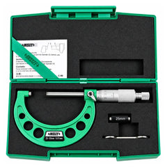 Insize Long Spindle Outside Micrometer 25-50mm Range Series 3209-50 - Twin Eagle Imports
