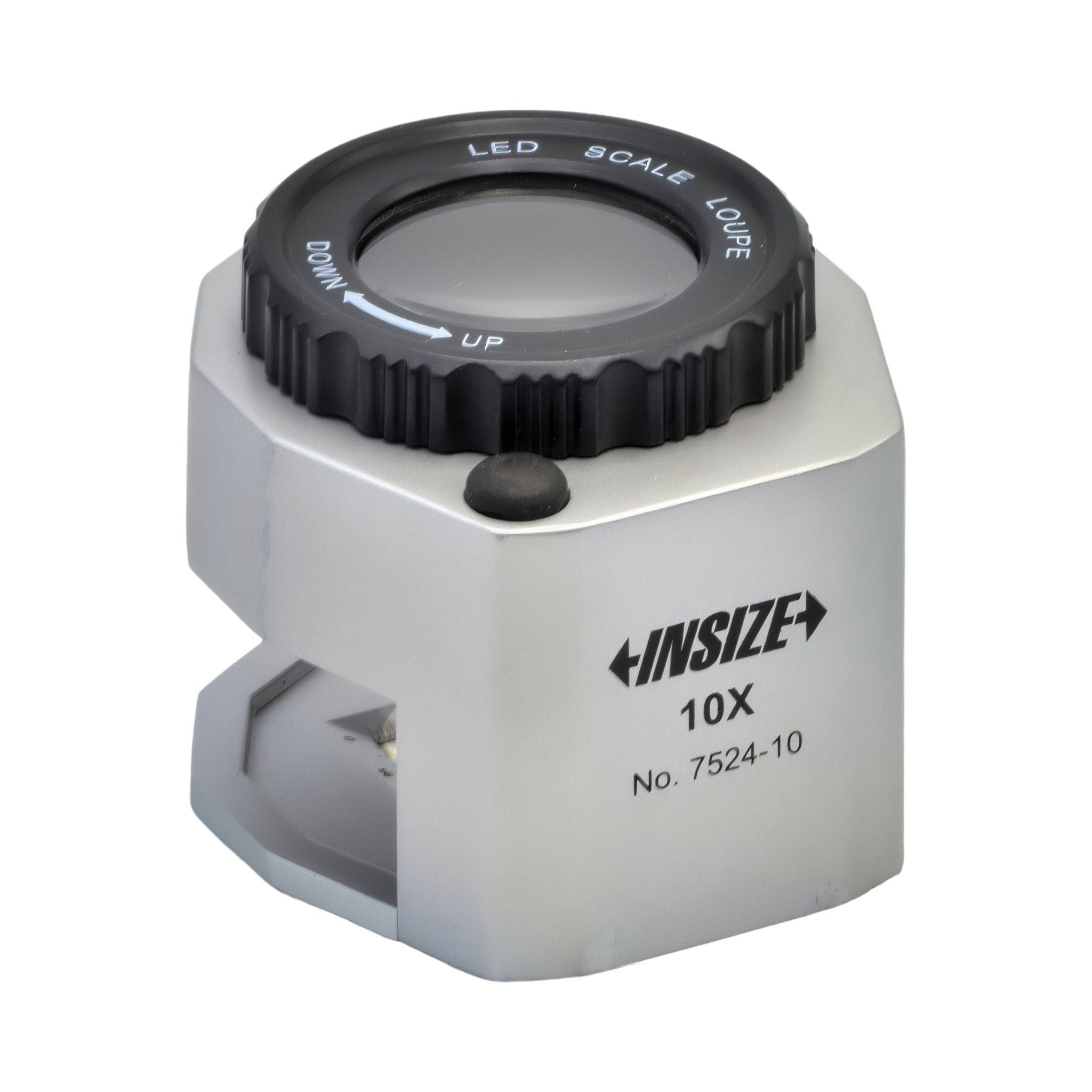 Insize Magnifier 10x with Illumination - Series 7524-10 - Twin Eagle Imports
