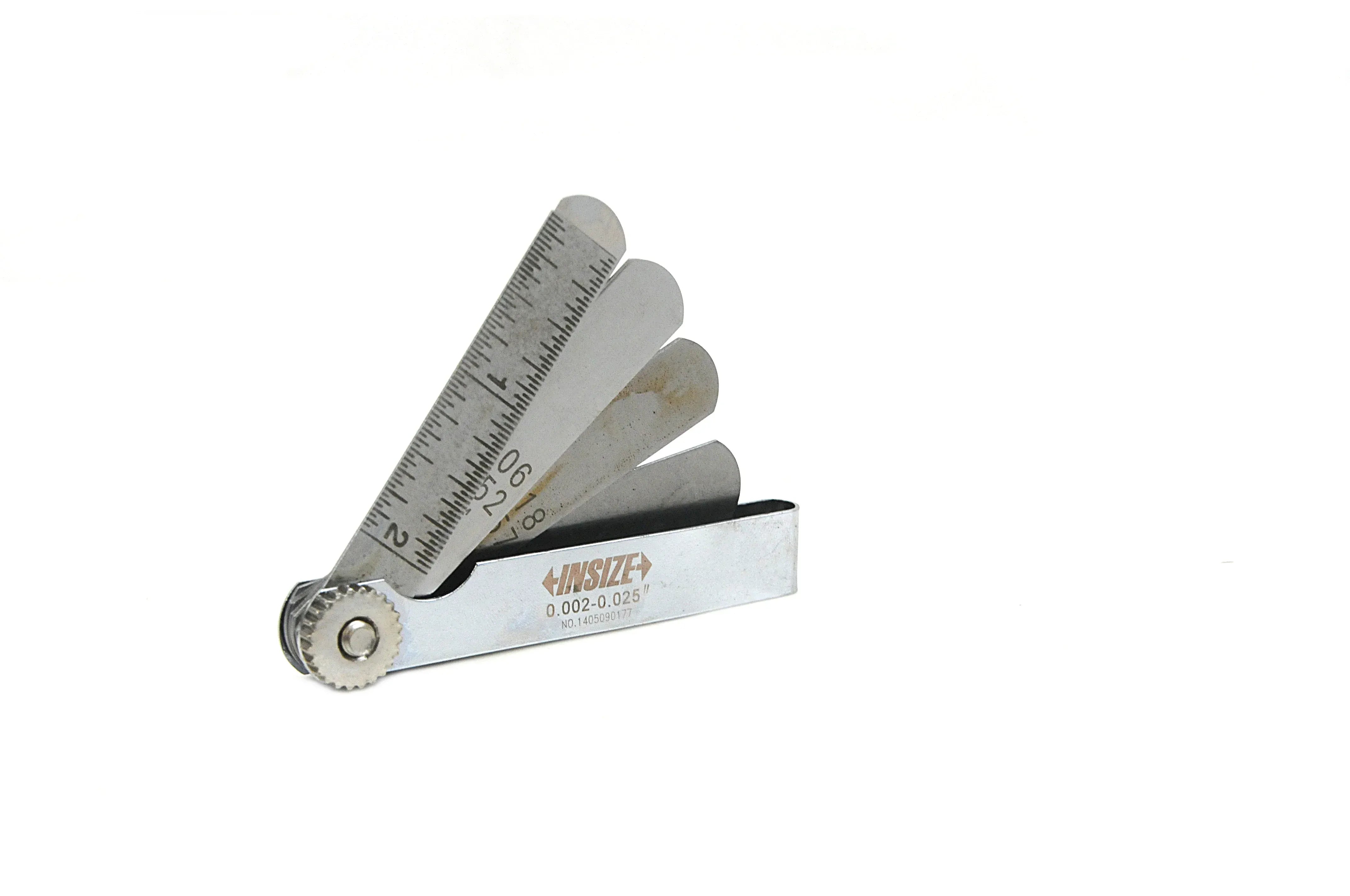 INSIZE MEASURING EQUIPMENT FEELER GAUGE SET - INSIZE 4614-15 0.002-0.025"