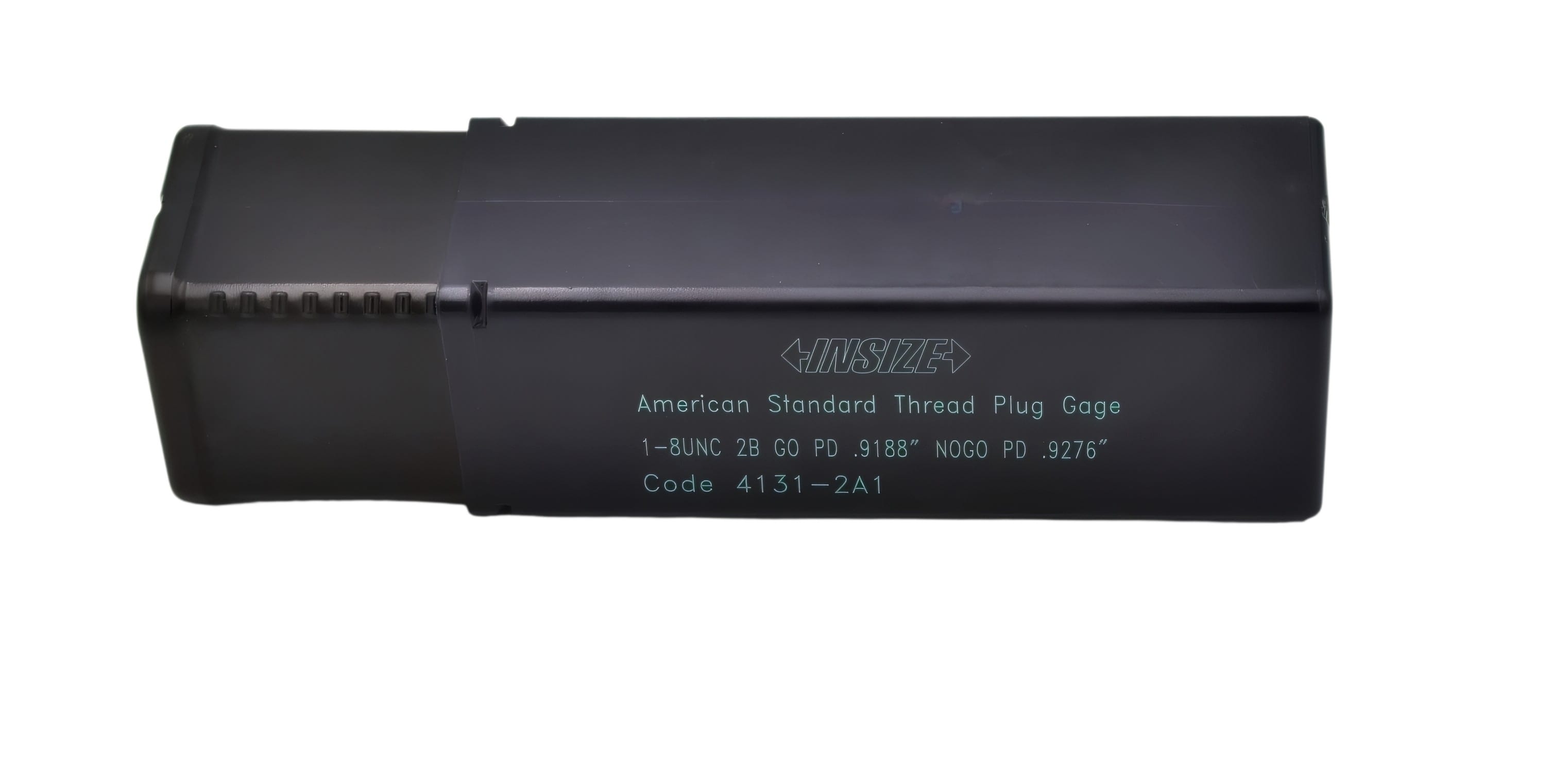 INSIZE MEASURING EQUIPMENT Insize American Standard Thread Plug Gauge 1-8 UNC Class 2B Series 4131-2A1