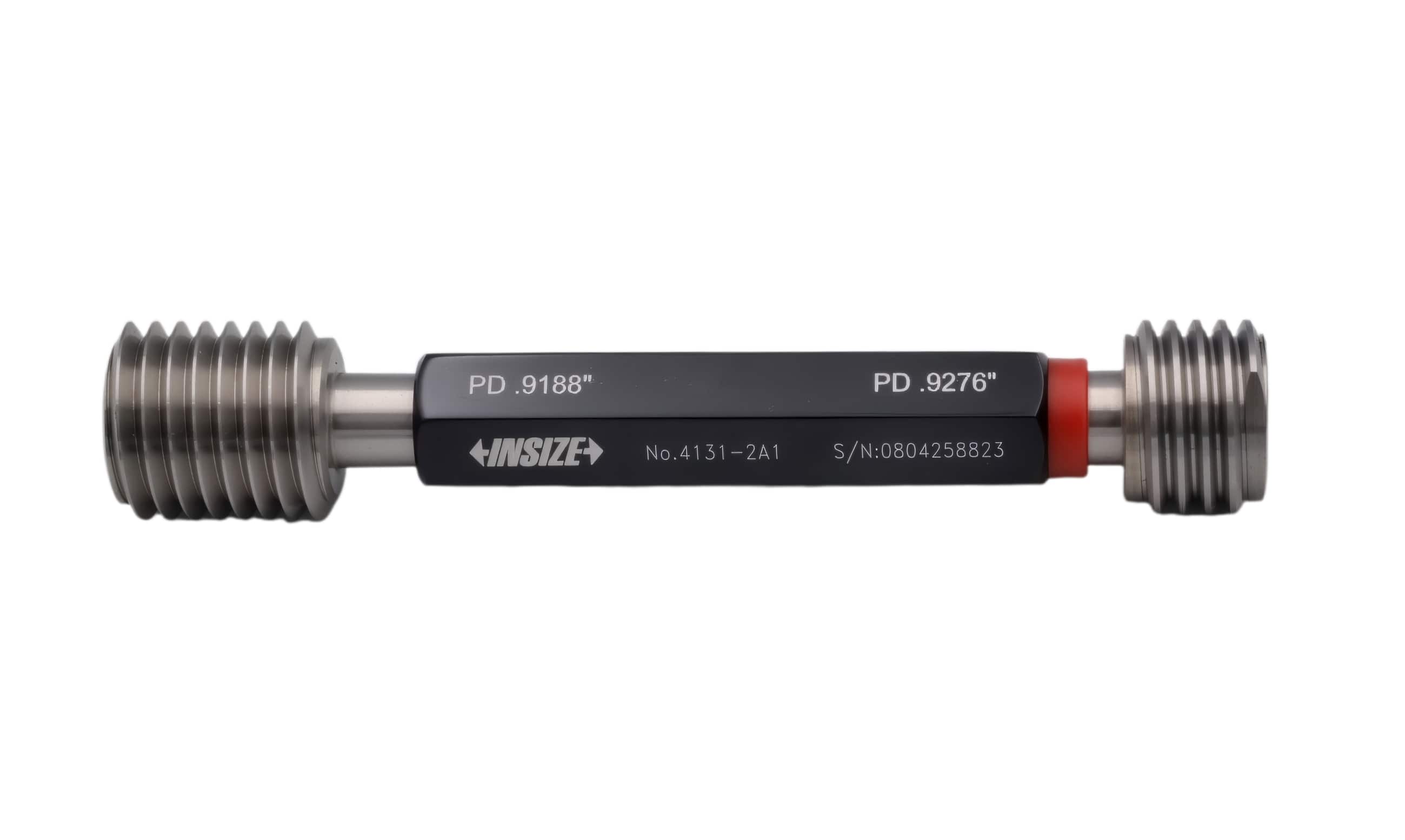 INSIZE MEASURING EQUIPMENT Insize American Standard Thread Plug Gauge 1-8 UNC Class 2B Series 4131-2A1