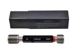 INSIZE MEASURING EQUIPMENT Insize American Standard Thread Plug Gauge 1-8 UNC Class 2B Series 4131-2A1