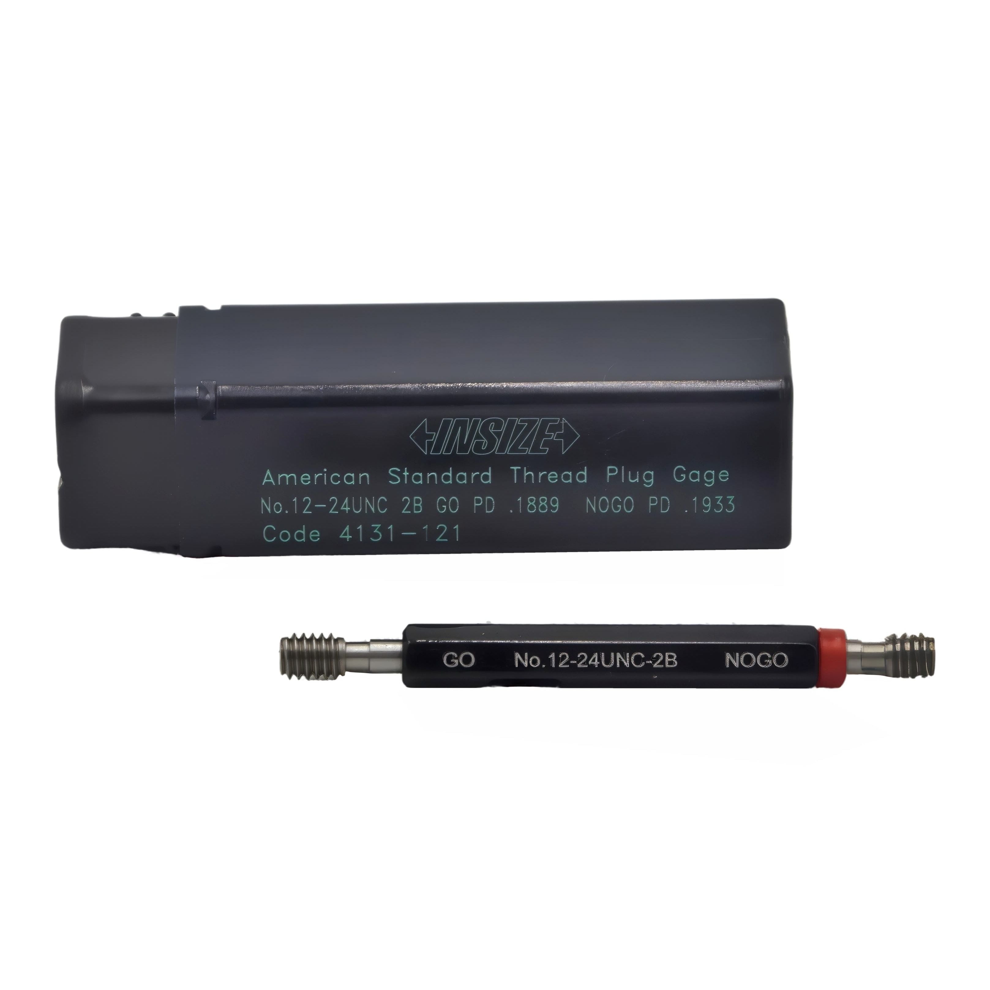 INSIZE MEASURING EQUIPMENT Insize American Standard Thread Plug Gauges – No. 12-24 UNC