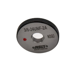 INSIZE MEASURING EQUIPMENT Insize American Standard Thread Ring Gauge 3/8-24 UNF Class 2A NOGO Series 4121-3C2N