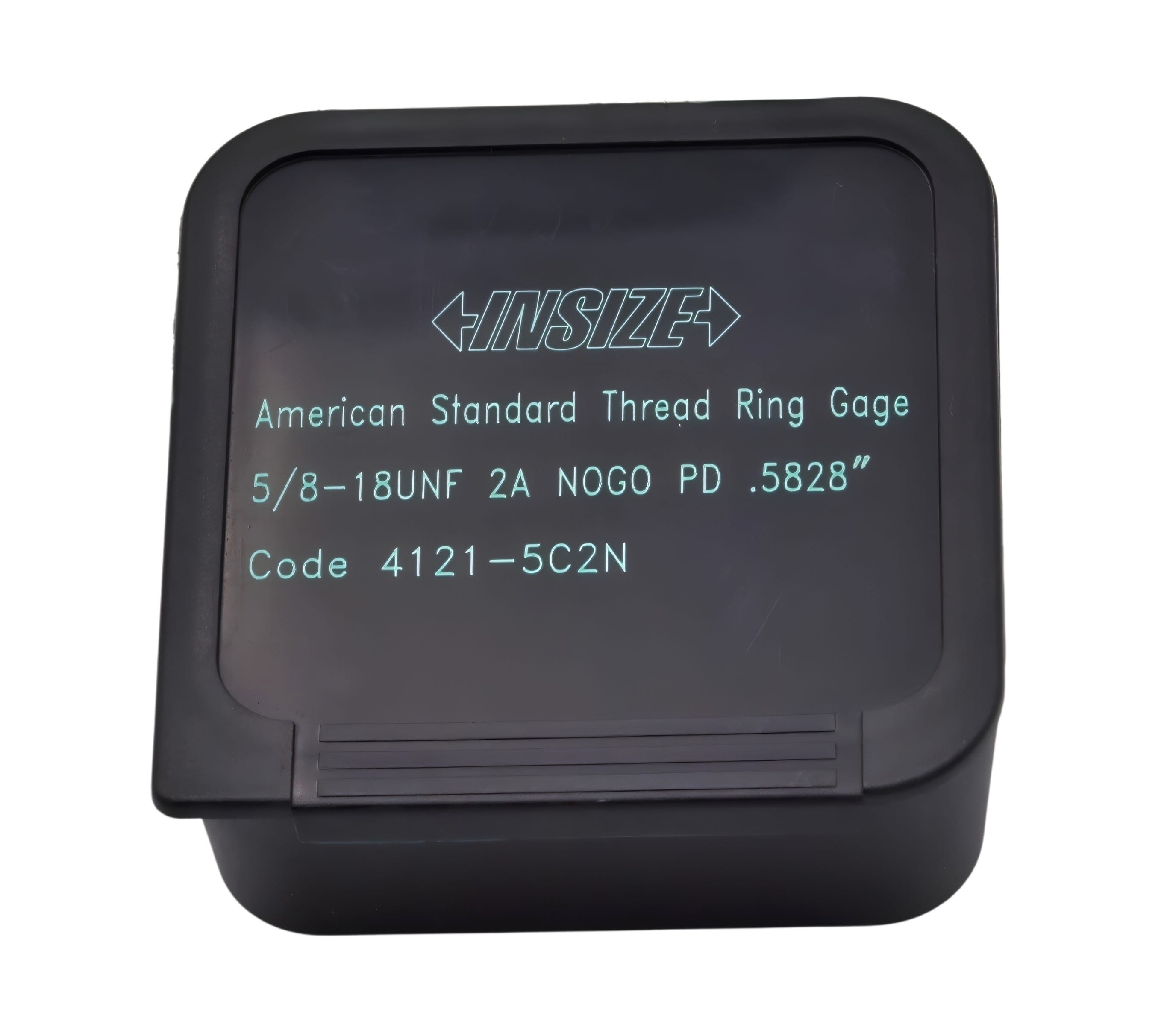 INSIZE MEASURING EQUIPMENT Insize American Standard Thread Ring Gauge 5/8-18 UNF Class 2A NOGO Series 4121-5C2N