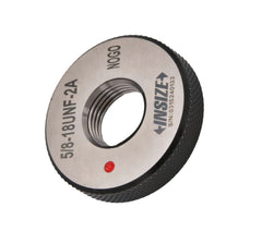 INSIZE MEASURING EQUIPMENT Insize American Standard Thread Ring Gauge 5/8-18 UNF Class 2A NOGO Series 4121-5C2N