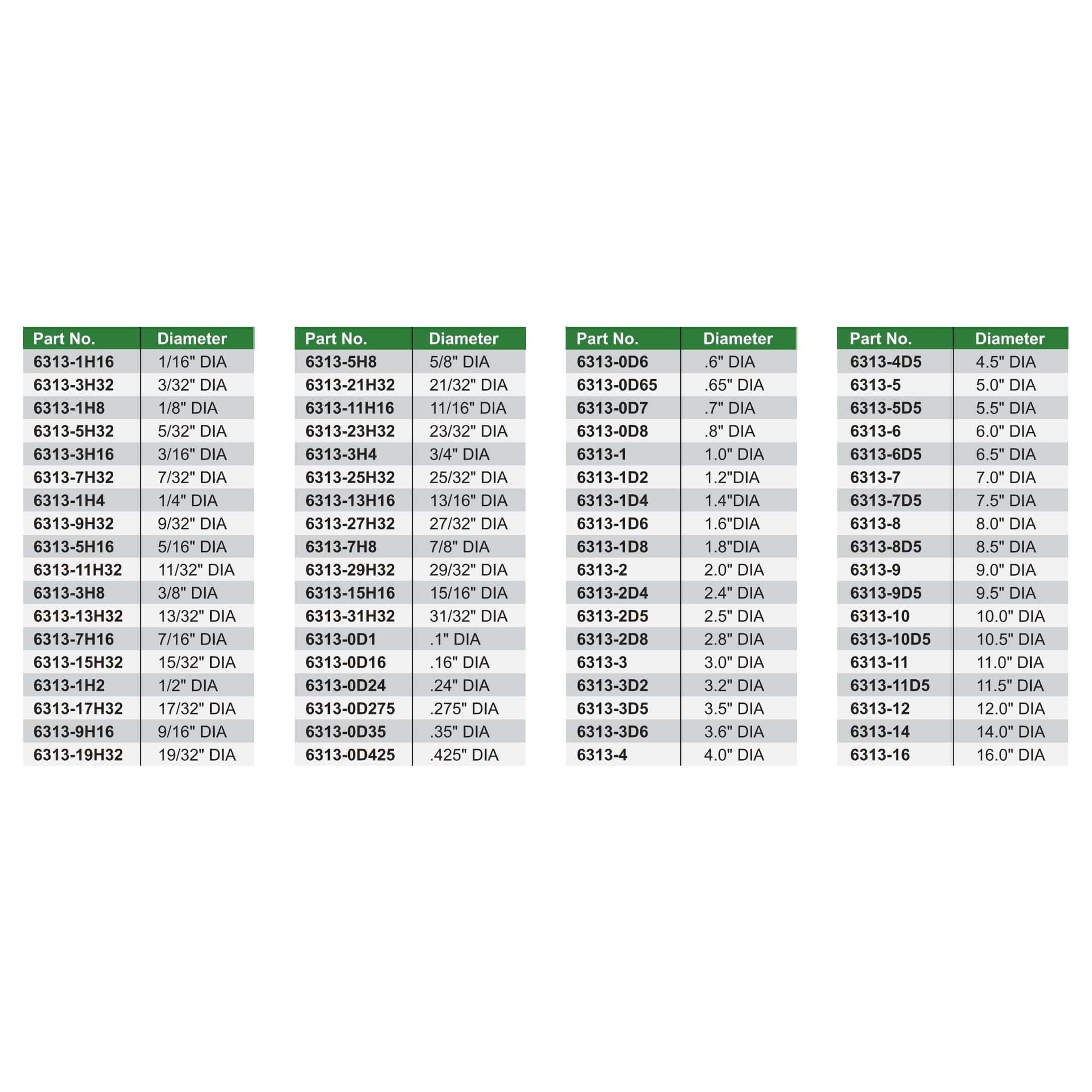 INSIZE Measuring Equipment Insize Diameter Setting Ring Gauge 5/16" Series 6313-5H16