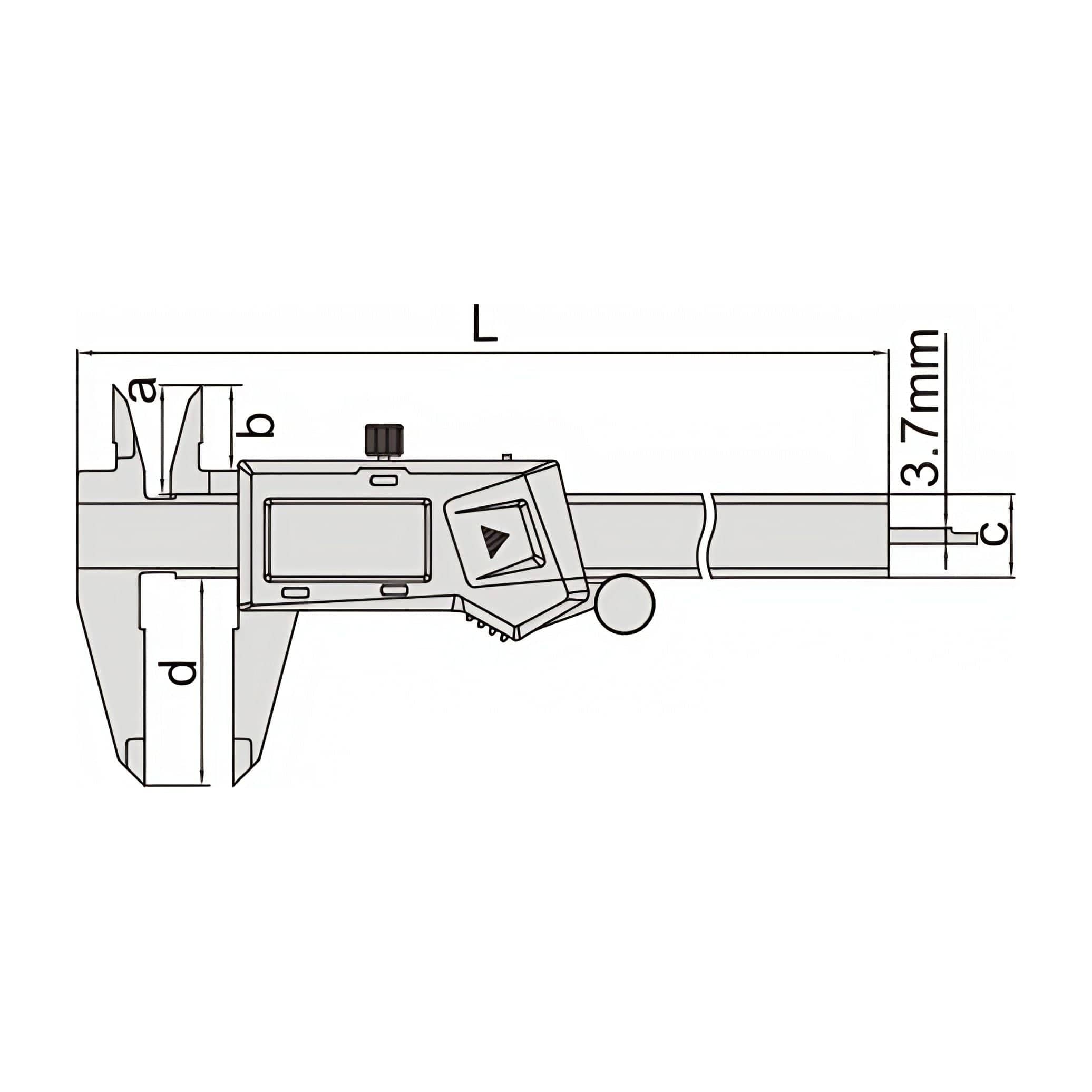 INSIZE Measuring Equipment Insize Digital Caliper 0-150mm Range Series 1109-150