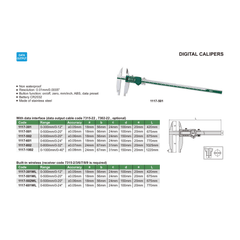 INSIZE Measuring Equipment Insize Digital Caliper  0-300mm / 0-12" Range Series 1117-301