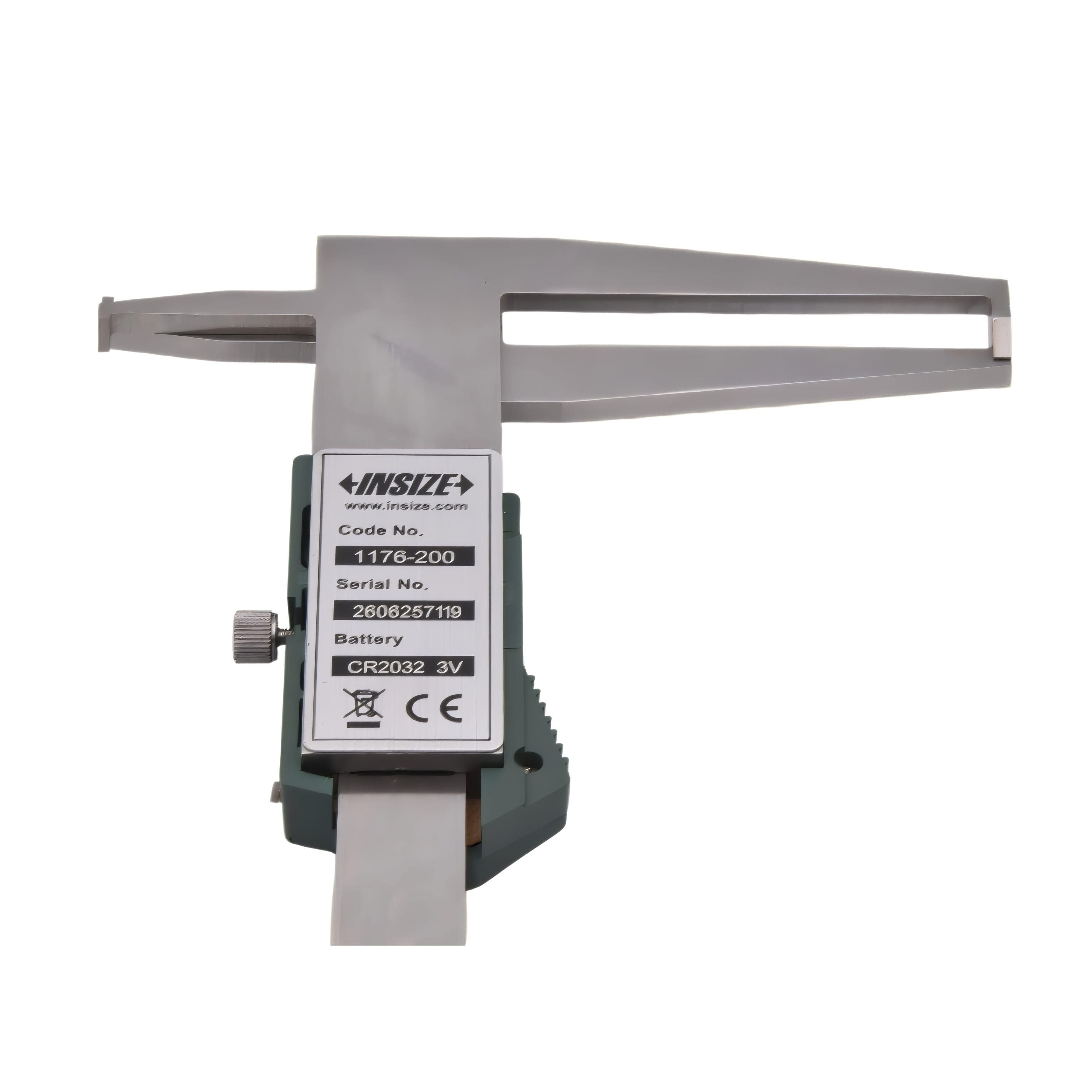 INSIZE MEASURING EQUIPMENT Insize Digital Inside Groove Caliper 9-200mm/0.35-8" Series 1176-200