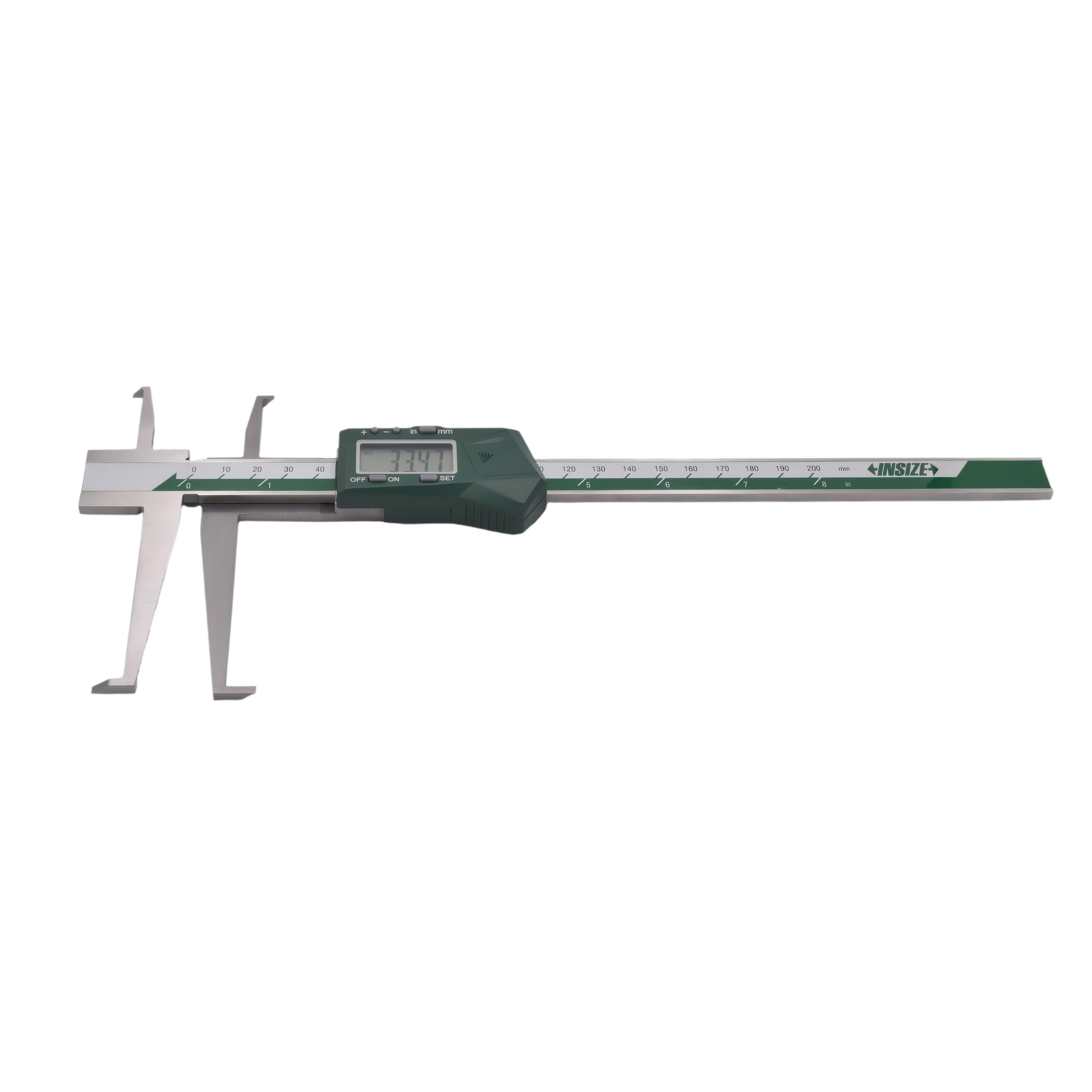 INSIZE MEASURING EQUIPMENT Insize Digital Inside Groove Caliper 9-200mm/0.35-8" Series 1176-200