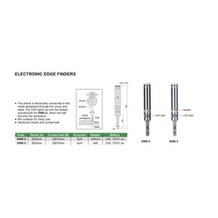 INSIZE MEASURING EQUIPMENT Insize Electronic Edge Finder 20mm Shank Series 6566-2