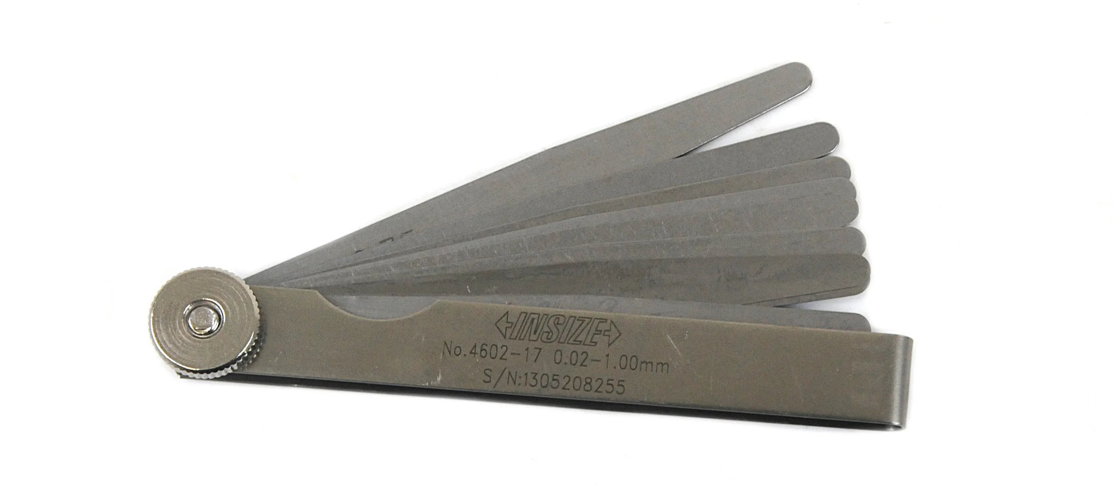 INSIZE MEASURING EQUIPMENT Insize Feeler Gauge 20pc Set 0.05-1mm Range Series 4602-20