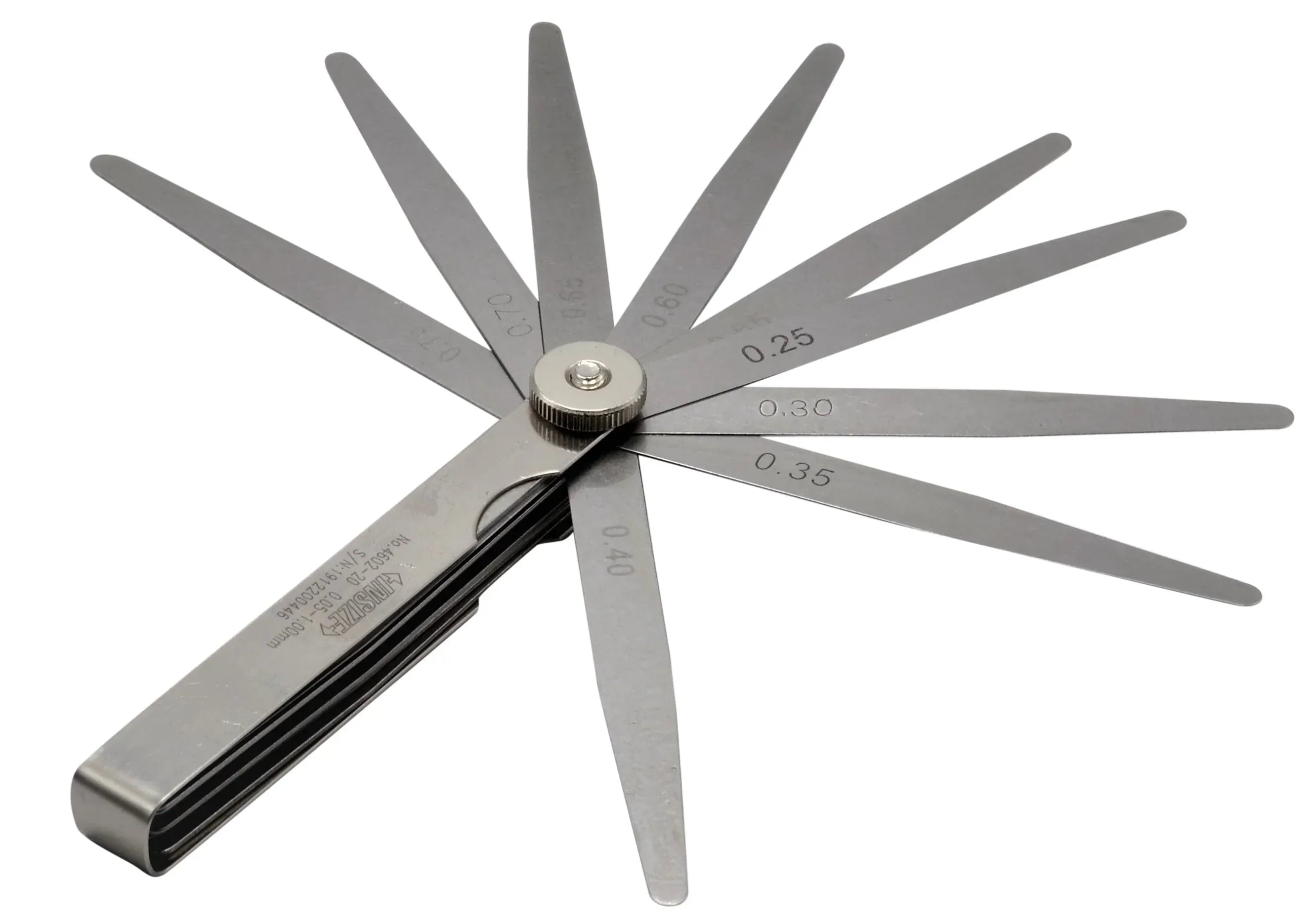 INSIZE MEASURING EQUIPMENT Insize Feeler Gauge 20pc Set 0.05-1mm Range Series 4602-20