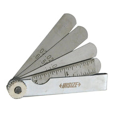 INSIZE MEASURING EQUIPMENT Insize Feeler Gauge Set 0.002–0.025" Range Series 4614-9