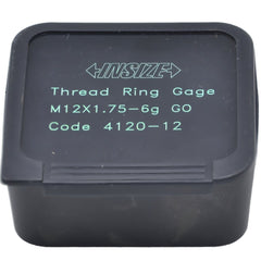 INSIZE Measuring Equipment Insize GO Thread Ring Gauge M12X1.75 Series 4120-12