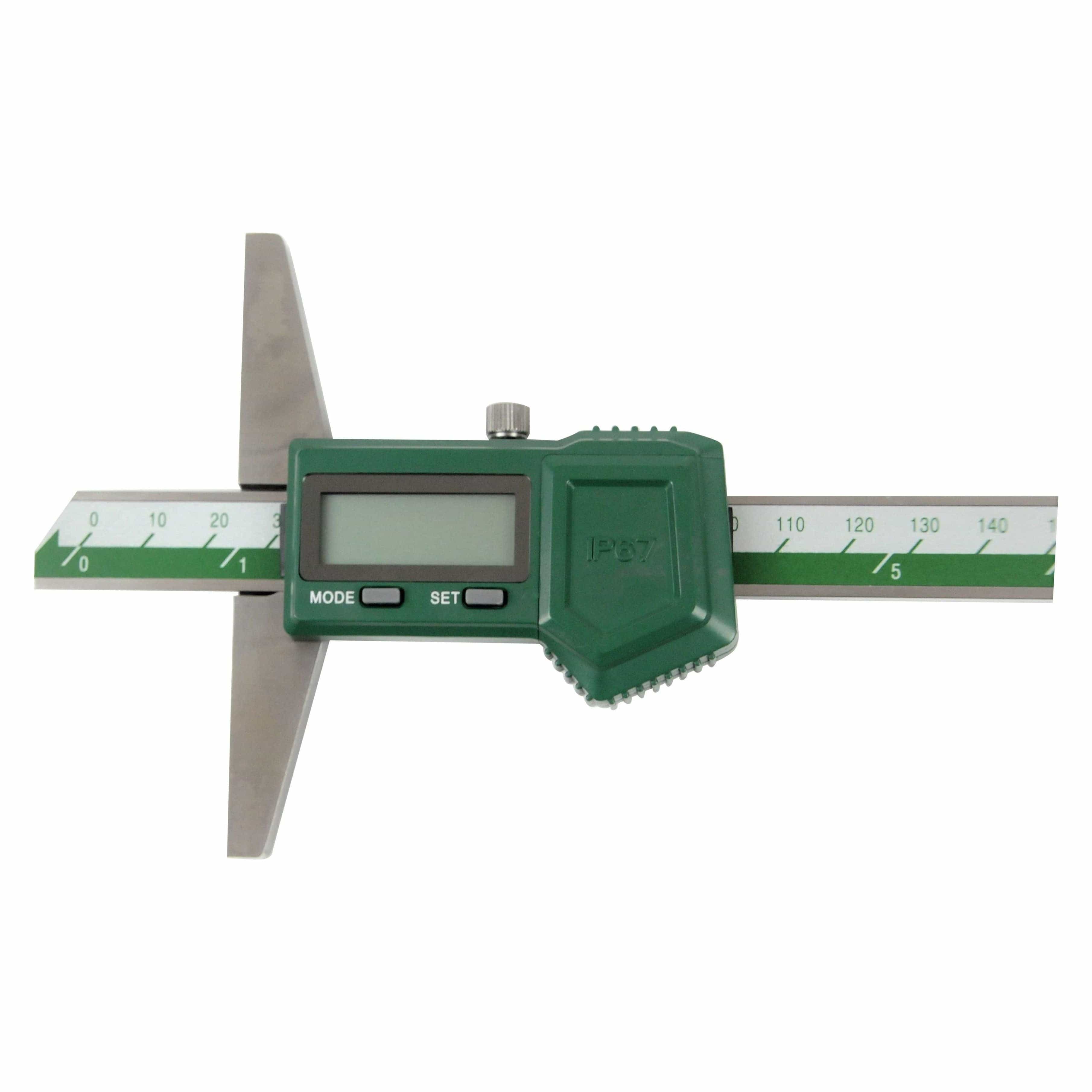 INSIZE Measuring Equipment Insize IP67 Digital Depth Gauge 0-200mm / 0-8" Range Series 1149-200