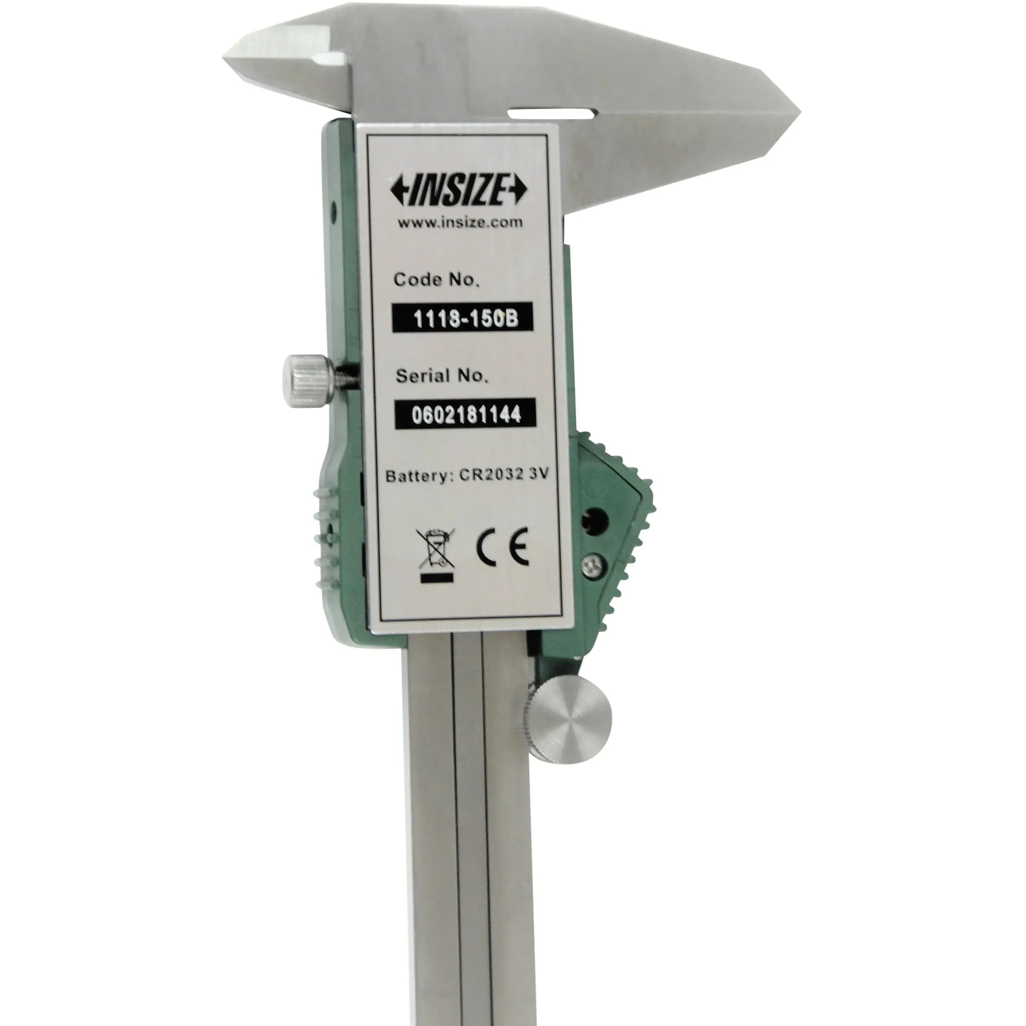 INSIZE MEASURING EQUIPMENT INSIZE IP67 Waterproof Digital Caliper  0-150mm / 0-6" Range Series 1118-150B