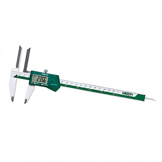 INSIZE Measuring Equipment Insize Long Upper Jaws Digital Caliper 0-8"/0-200mm Range Series 1138-200