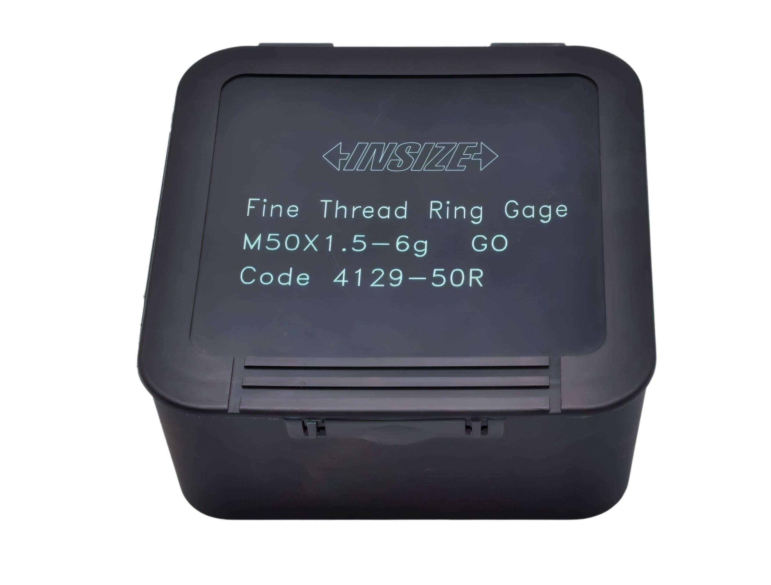INSIZE MEASURING EQUIPMENT Insize Metric Fine Thread Ring Gauge GO M50 x 1.5 Class 6g Series 4129-50R