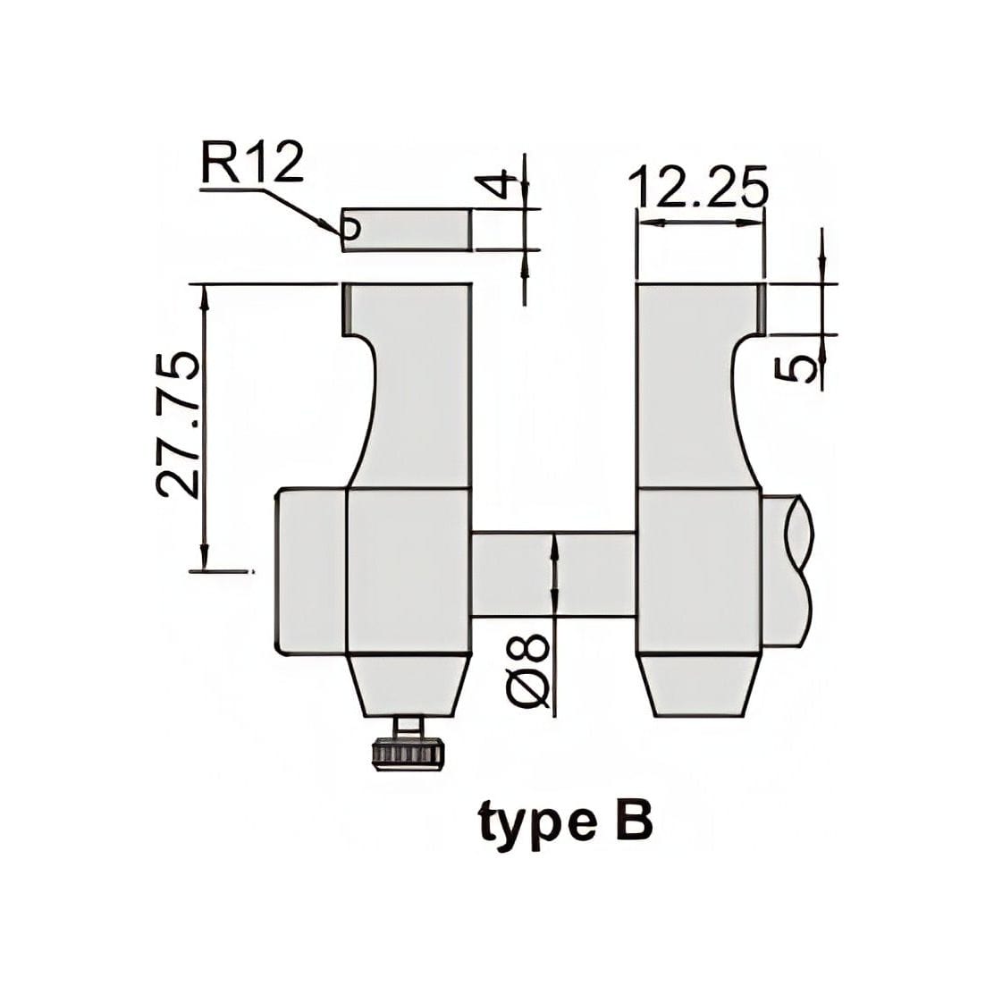 INSIZE Measuring Equipment Insize Metric Inside Micrometer 50-75mm Range Series 3220-75