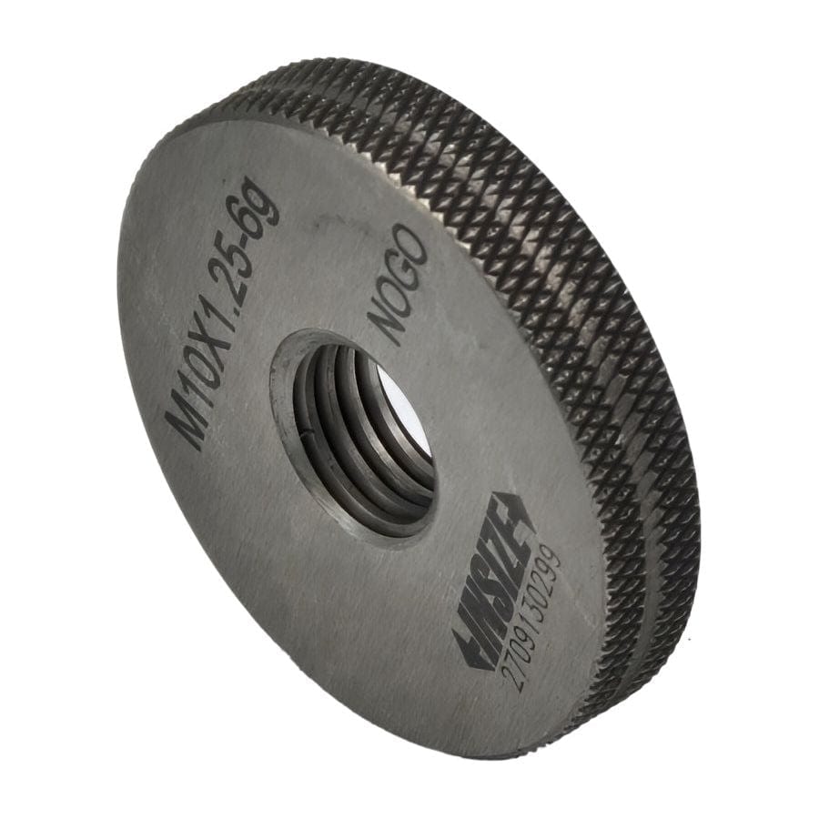 INSIZE Measuring Equipment Insize NOGO Thread Ring Gauge M10X1.25 Series 4129-10QN