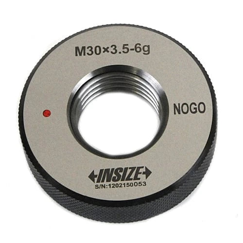 INSIZE MEASURING EQUIPMENT Insize NOGO Thread Ring Gauge M33x3.5mm Class 6G Series 4120-33N