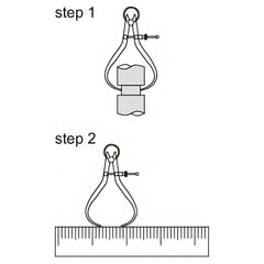 INSIZE Measuring Equipment Insize Outside Spring Caliper 0-270mm Range Series 7262-250