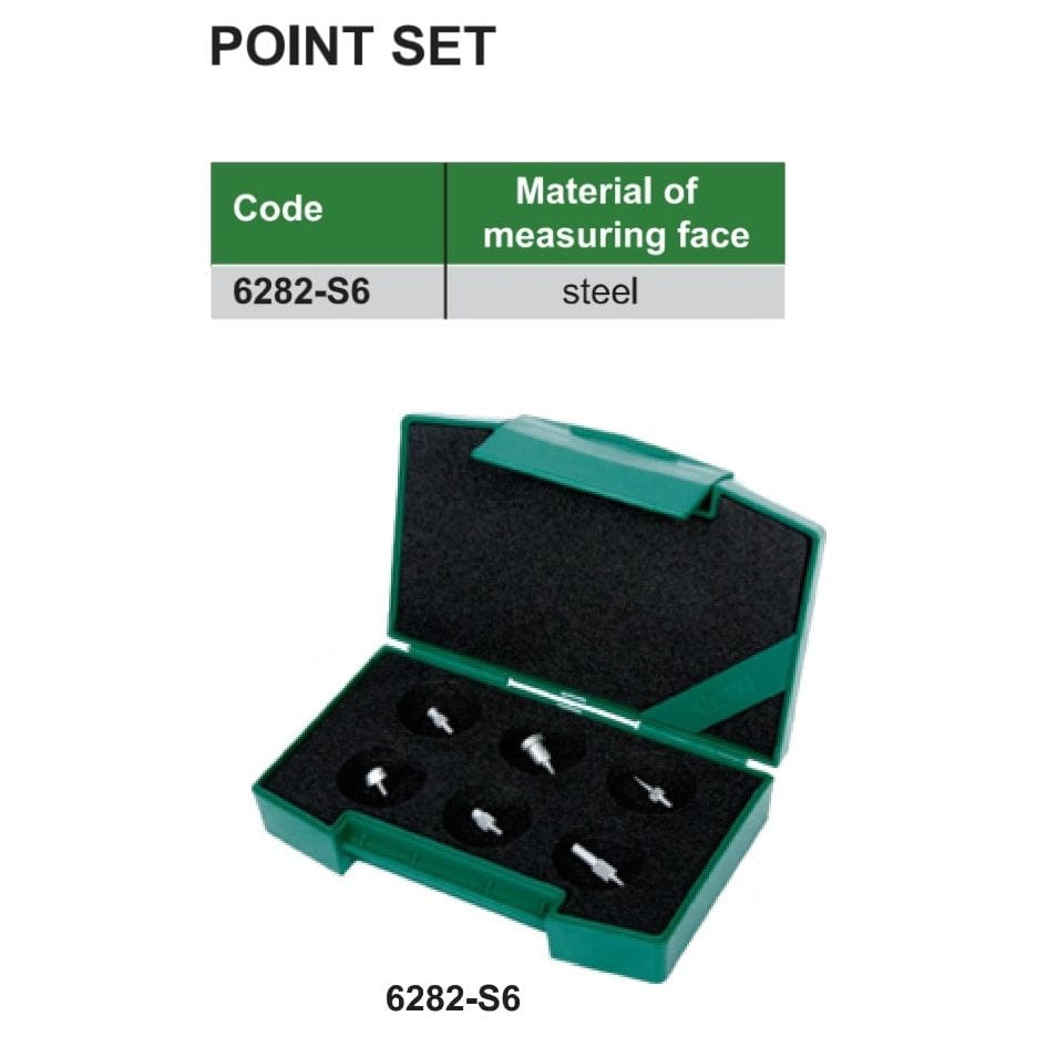 INSIZE Measuring Equipment Insize Point Set Range Series 6282-S6
