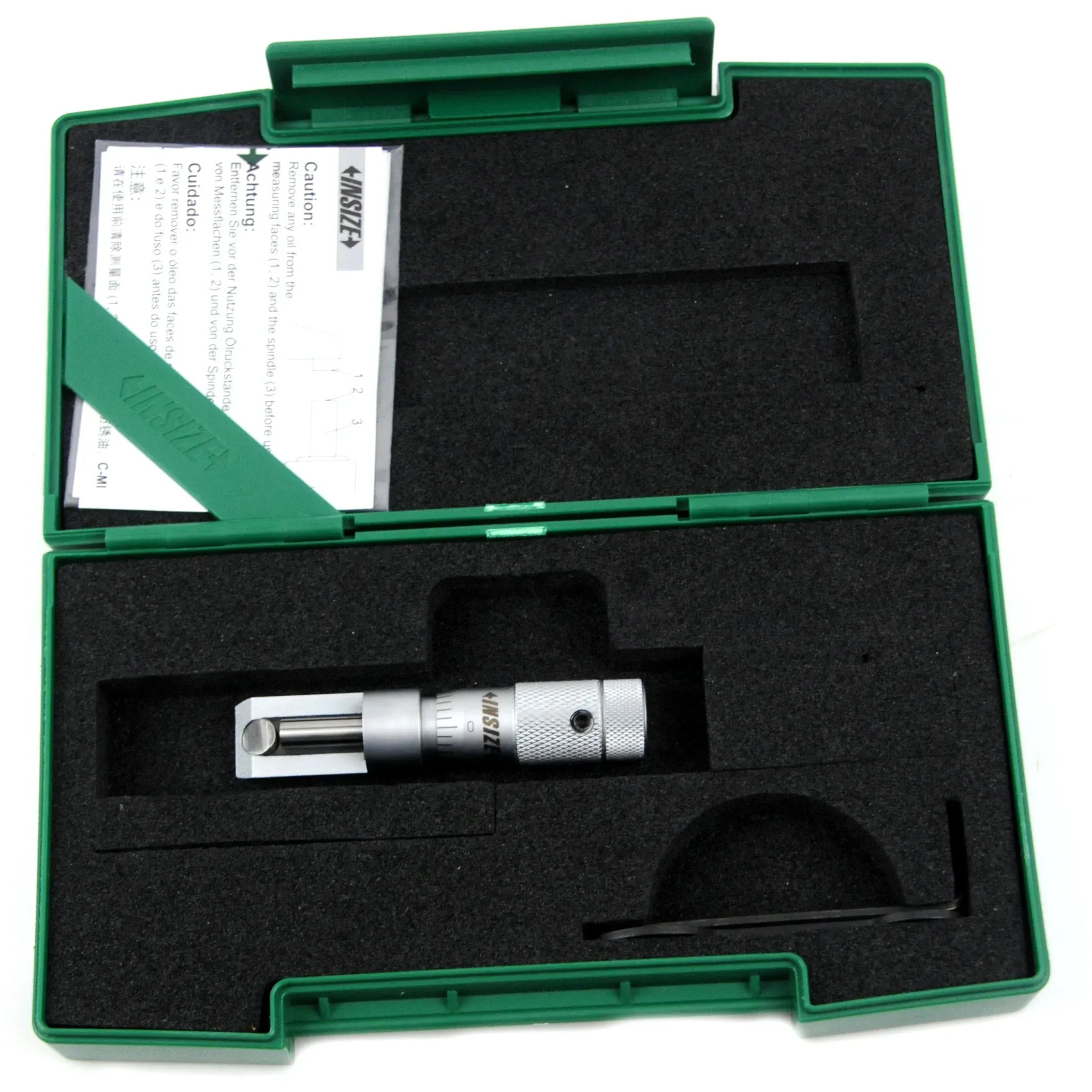 INSIZE MEASURING EQUIPMENT Insize Spray Can Seam Micrometer 0-0.6" Range Series 3293-063