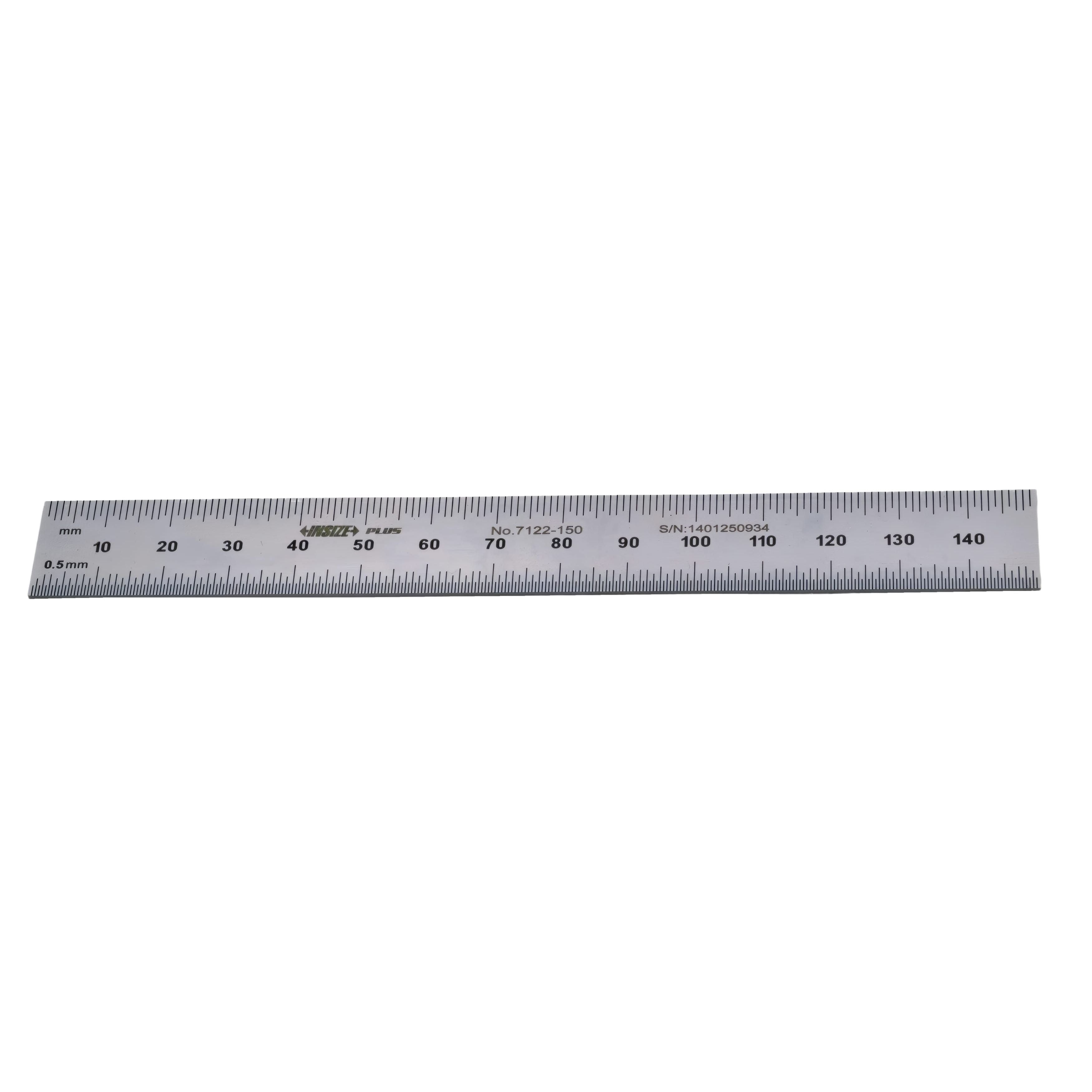 INSIZE MEASURING EQUIPMENT Insize Stainless Steel Ruler 150mm Metric Rule Series 7122-150
